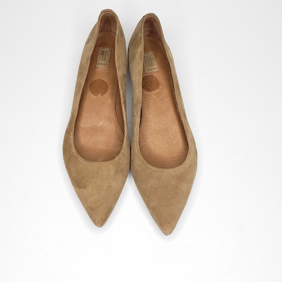 Frye Shoes - Frye Sienna Ballet Flats in Cashew Size 8 NWOTB
